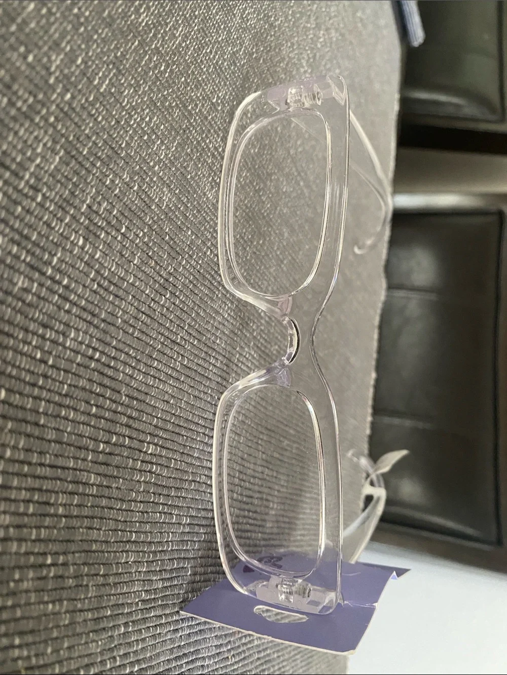 Claire’s brand clear frame, no prescription clear lens fashion glasses NWT